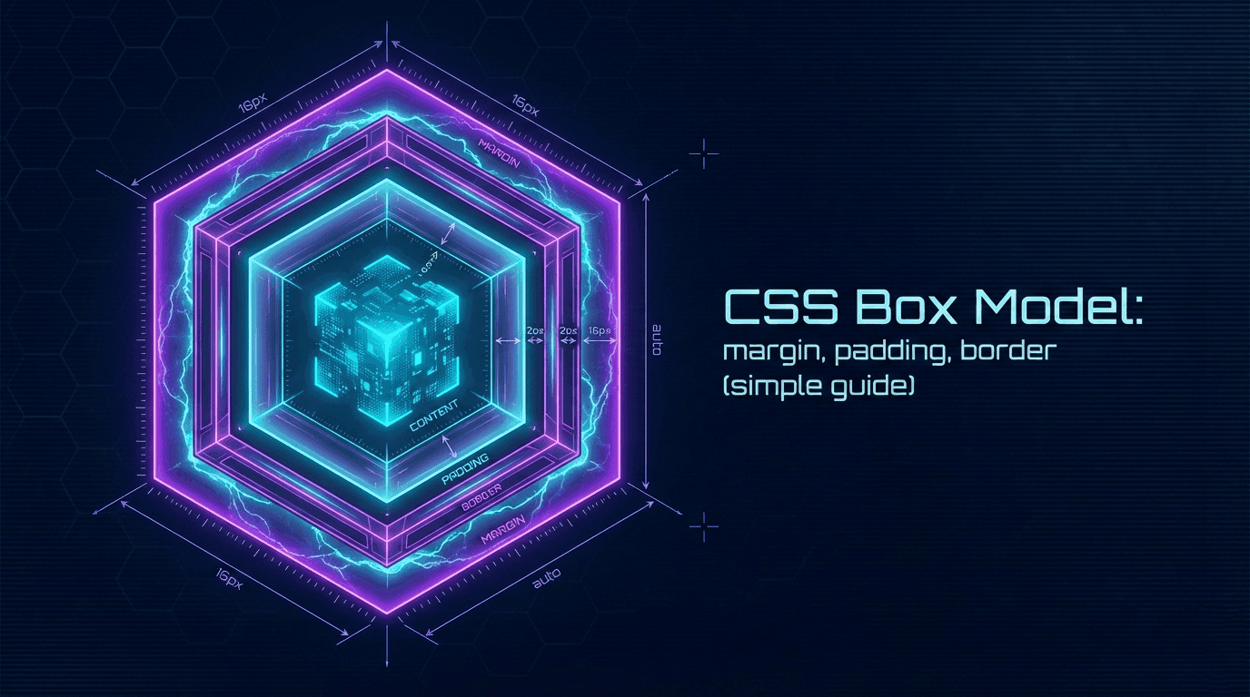 Box Model در CSS چیست؟ آموزش margin، padding و border به زبان ساده
