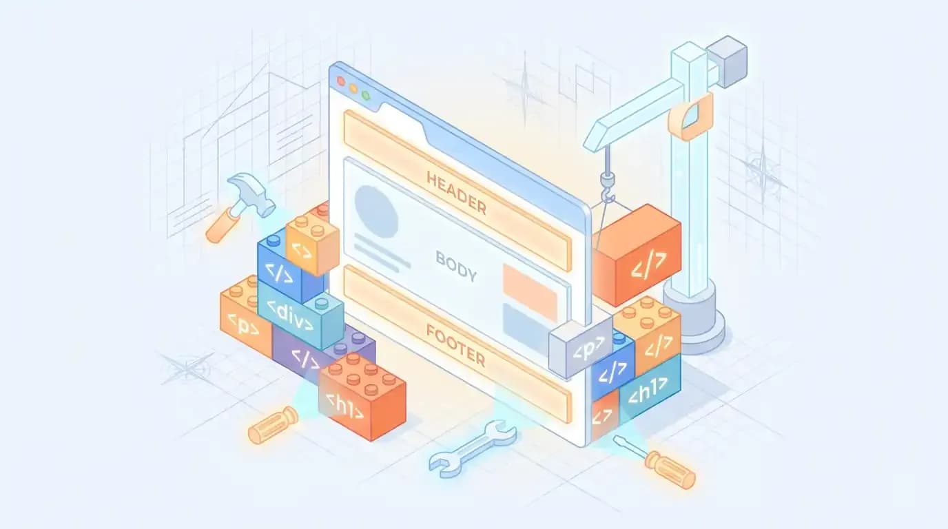 HTML چیست؟ آشنایی با ساختار اولیه یک صفحه وب